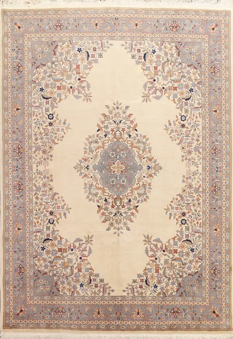 Vegetable Dye Wool Aubusson Oriental Rug 8x10