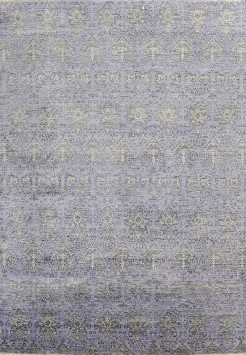 Handmade Wool IKats Oriental Area Rug 8x10