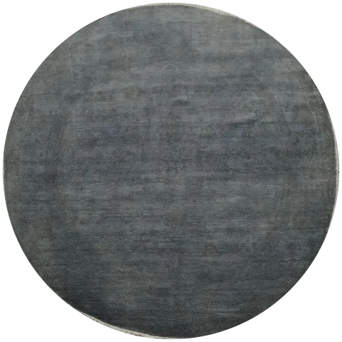 Vegetable Dye Chobi Peshawar Oriental Round Rug 10x10