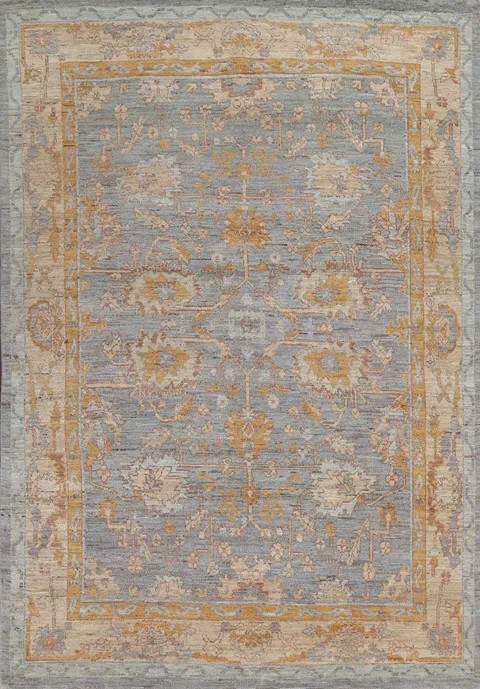 Handmade Wool Oushak Oriental Area Rug 8x10