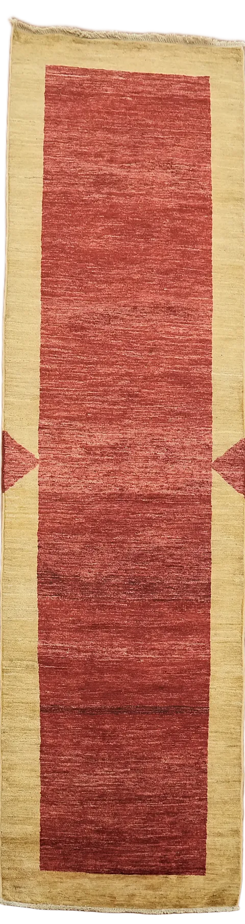 Handmade Gabbeh Kashkoli Oriental Runner Rug 3x10