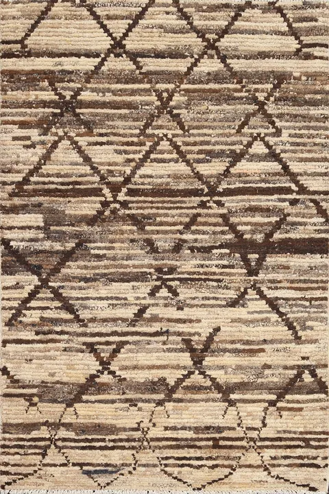 Wool Gabbeh Kashkoli Oriental Handmade Rug 3x5