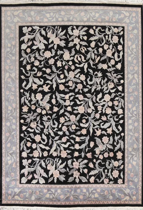 Vegetable Dye Aubusson Oriental Area Rug 8x10