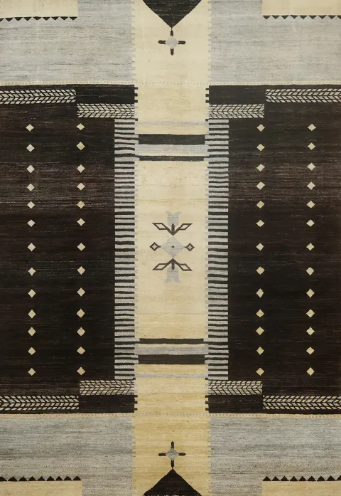 Vegetable Dye Gabbeh Kashkoli Oriental Area Rug 7x10