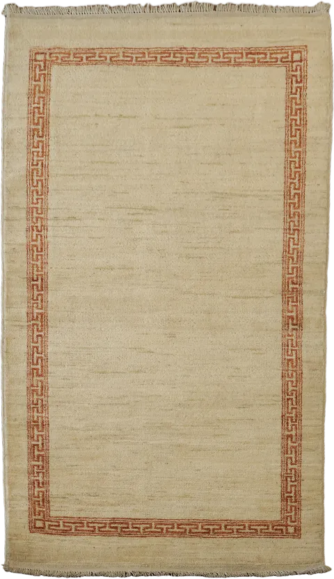 Handmade Wool Gabbeh Kashkoli Oriental Rug 3x5