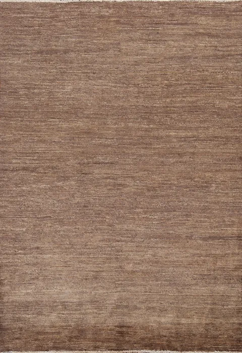 Contemporary Brown Gabbeh Kashkoli Oriental Area Rug 4x6