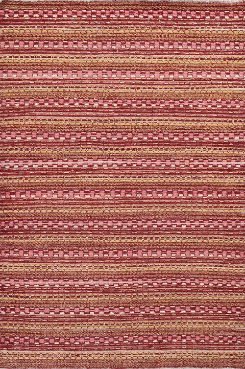 Striped Gabbeh Kashkoli Oriental Area Rug 5x7