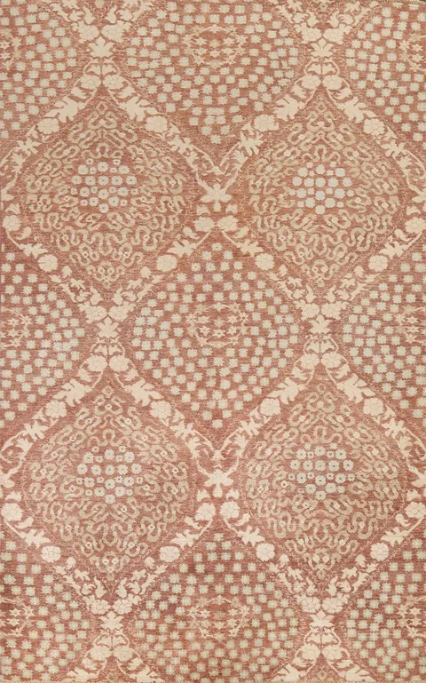 Handmade Wool Chobi Peshawar Oriental Area Rug 6x9