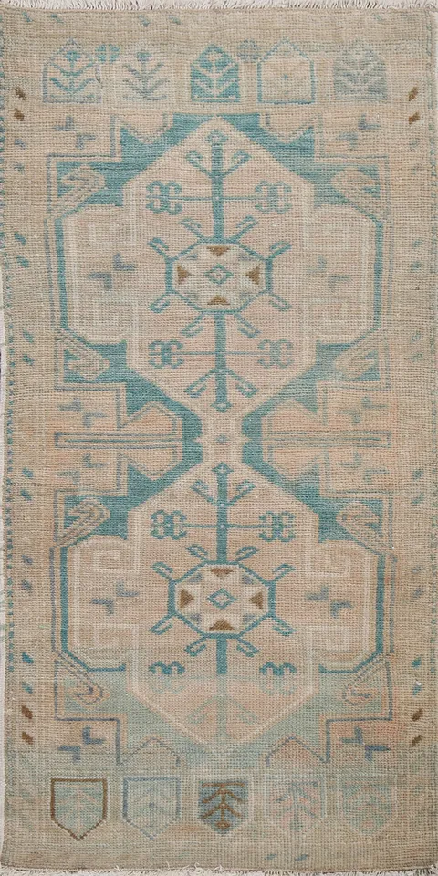 Antique Look Anatolian Handmade Turkish Rug 2x3