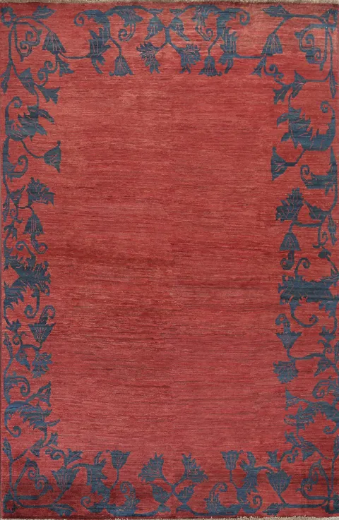 Handmade Wool Gabbeh Kashkoli Oriental Area Rug 7x10