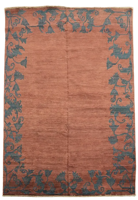 Handmade Wool Gabbeh Kashkoli Oriental Area Rug 7x10