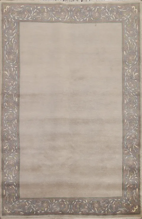 Handmade Wool Nepalese Oriental Area Rug 5x8