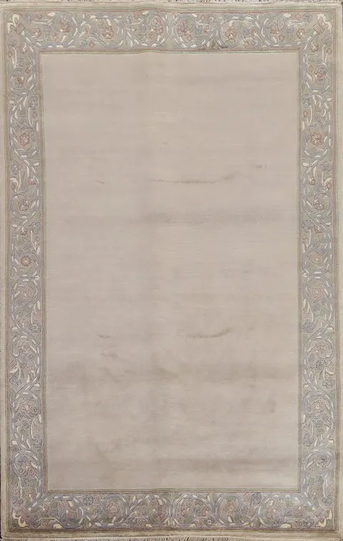 Handmade Wool Nepalese Oriental Area Rug 5x8