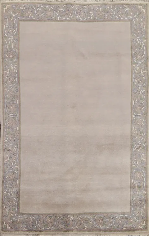 Handmade Wool Nepalese Oriental Area Rug 5x8