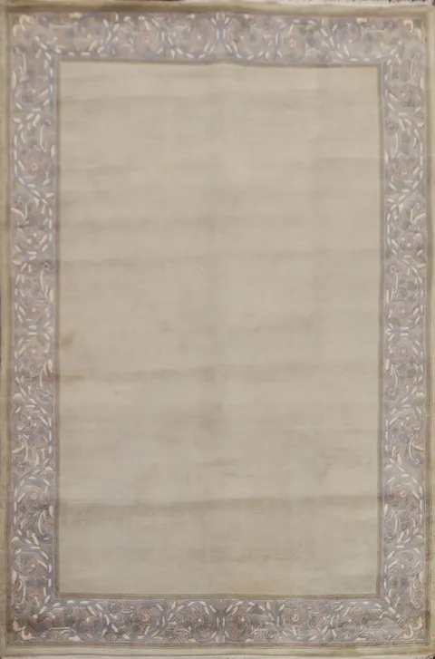 Hand-Knotted Wool Nepalese Oriental Area Rug 5x8