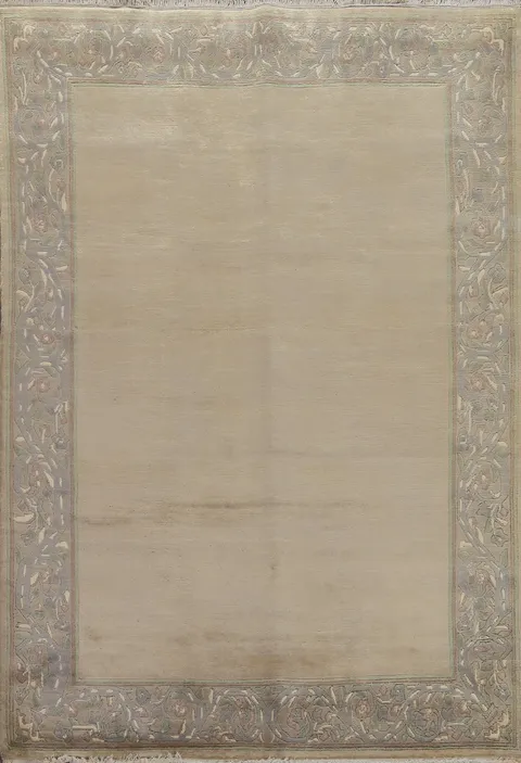 Handmade Nepalese Oriental Area Rug 5x8