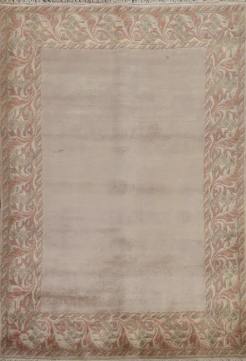 Handmade Nepalese Oriental Wool Rug 5x7