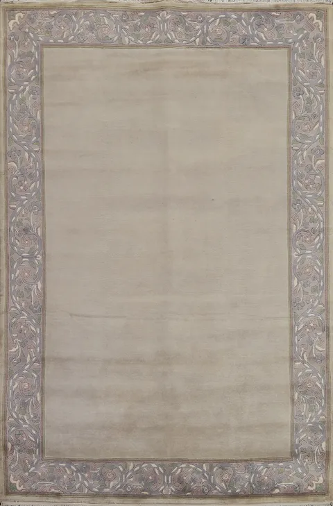 Handmade Wool Nepalese Oriental Area Rug 5x8