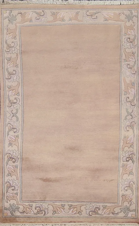 Hand-Knotted Nepalese Oriental Wool Rug 3x5