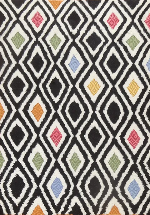 Trellis Geometric Moroccan Oriental Area Rug 6x8