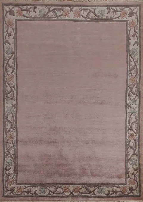 Handmade Nepalese Oriental Area Rug 6x8