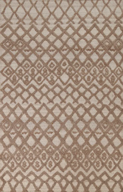 Trellis Wool Moroccan Oriental Area Rug 6x8