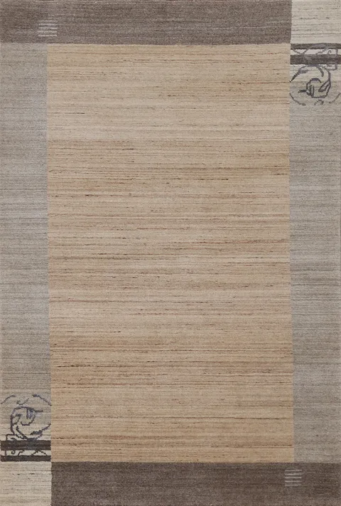 Handmade Wool Gabbeh Oriental Area Rug 5x7