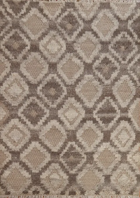 Trellis Geometric Moroccan Oriental Area Rug 6x8