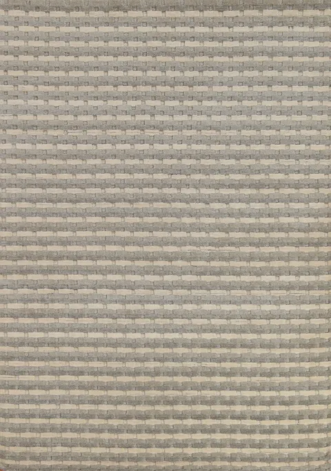 Striped Wool Gabbeh Oriental Rug 5x8