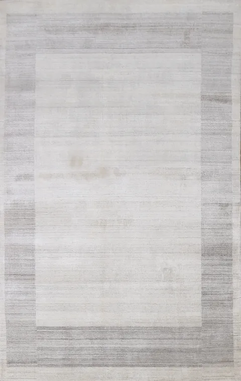 Elegant Neutral Gabbeh Area Rug 5x8 for Sophisticated Living Spaces