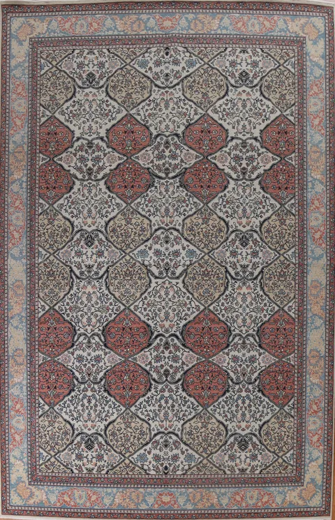 Handmade Bakhtiari Turkish Area Rug 10x13