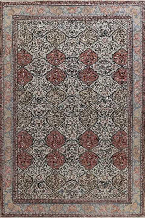 Handmade Bakhtiari Turkish Area Rug 10x13