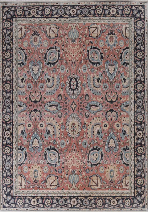 All-Over Floral Ziegler Turkish Area Rug 8x10