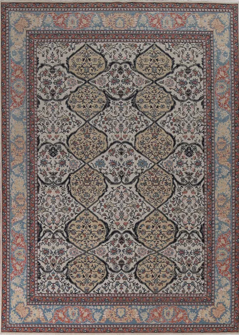 Hand-Knotted Bakhtiari Oriental Area Rug 8x10