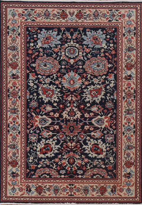 All-Over Floral Ziegler Turkish Wool Rug 4x6