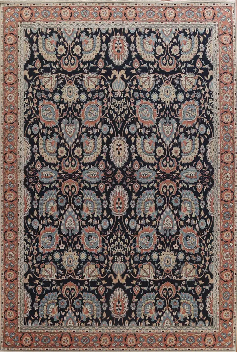 Floral Wool Sultanabad Ziegler Turkish Rug 10x13