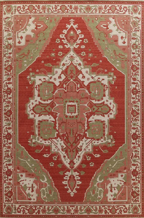 Handmade Wool Heriz Serapi Turkish Area Rug 10x13