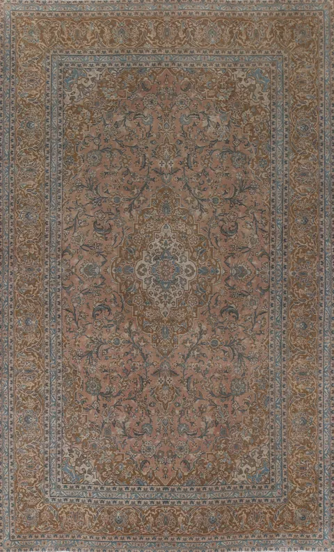 Traditional Wool Kashan Persian Area Rug 8x12