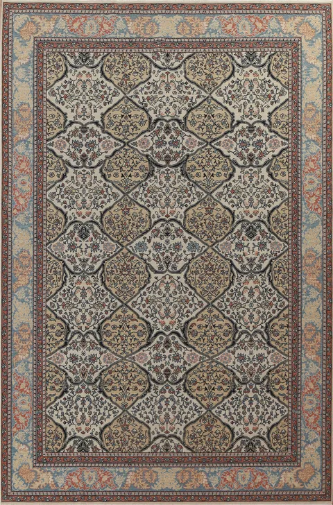 Handmade Wool Bakhtiari Turkish Rug 9x12
