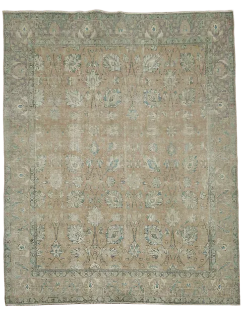 Handmade Wool Tabriz Persian Area Rug 10x12