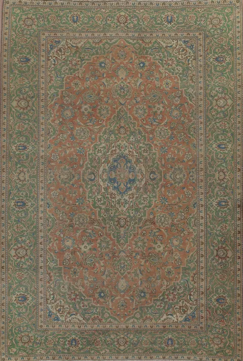 Traditional Wool Kashan Persian Area Rug 8x11