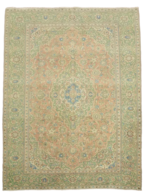 Traditional Wool Kashan Persian Area Rug 8x11