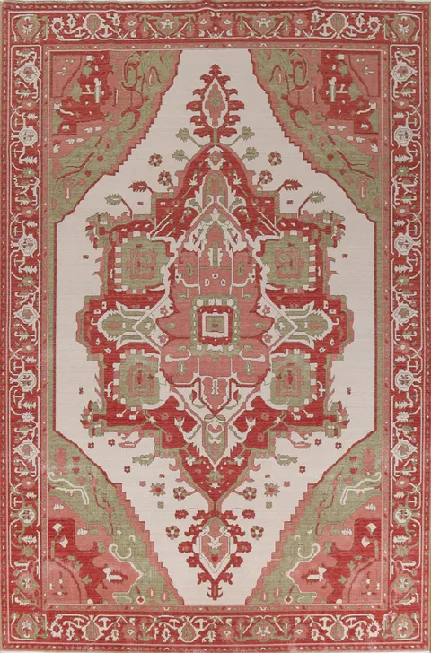 Geometric Heriz Serapi Oriental Area Rug 10x13