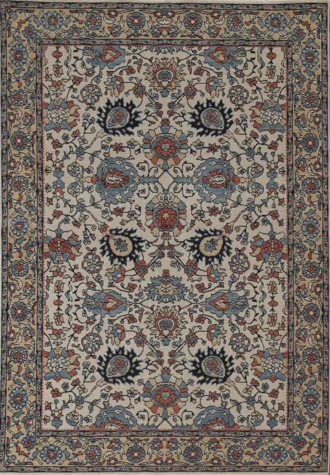 Floral Sultanabad Ziegler Oriental Area Rug 5x7