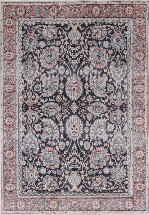 Floral Sultanabad Ziegler Oriental Area Rug Wool 5x7