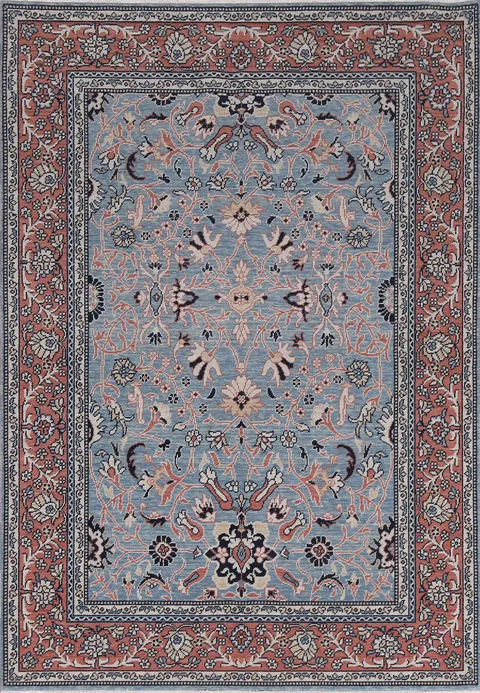 Floral Sultanabad Ziegler Oriental Area Rug 5x7