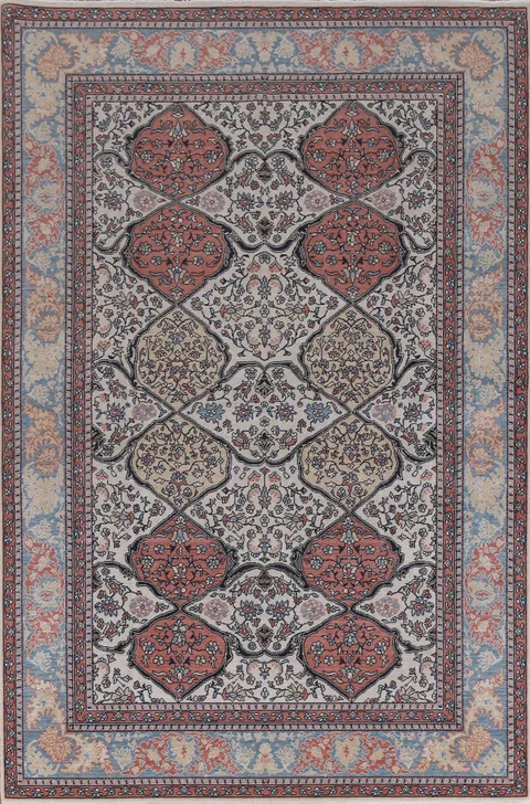 Wool Bakhtiari Turkish Area Rug 7x10