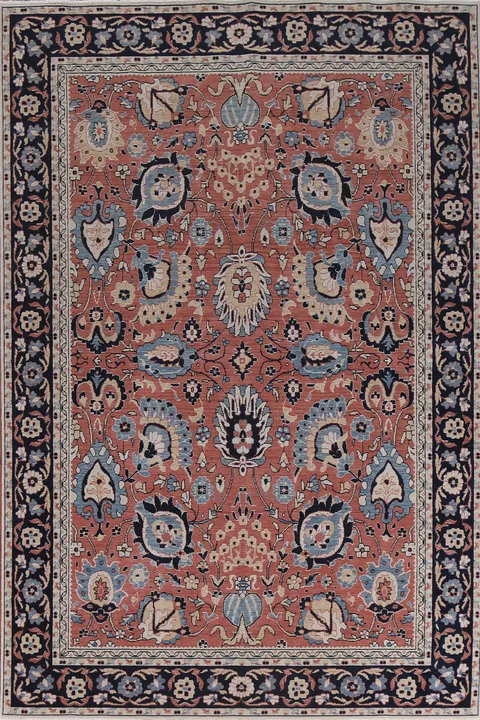 Floral Sultanabad Ziegler Oriental Area Rug 7x10