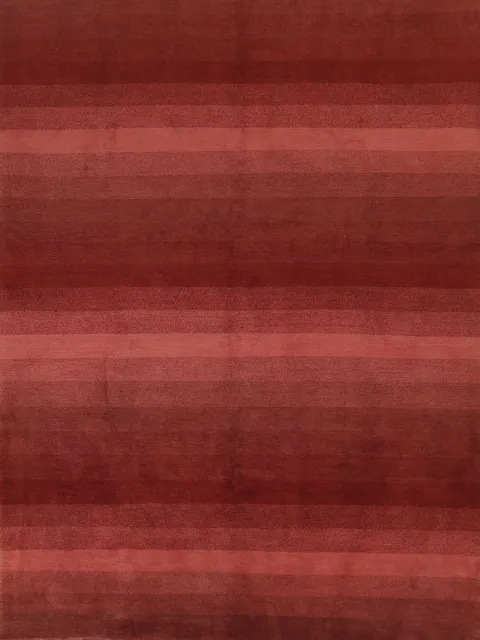 Striped Nepalese Oriental Area Rug 8x10