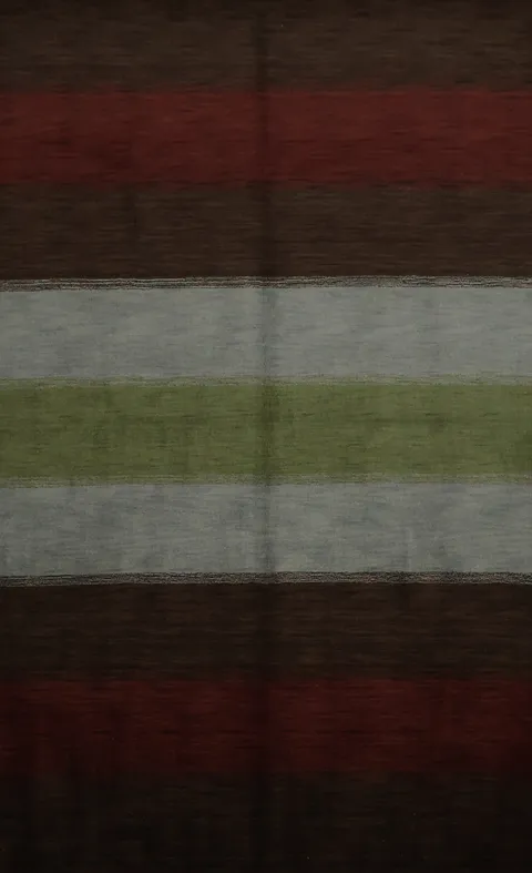 Modern Striped Gabbeh Area Rug 7x10 in Warm Colors Adds Cozy Touch